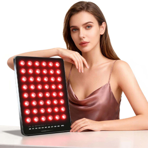 Panel facial de fototerapia LED IPanel-48 de 4 longitudes de onda | Dispositivo profesional para el cuidado de la piel, ultrafino, de 192 chips, para uso dom&eacute;stico