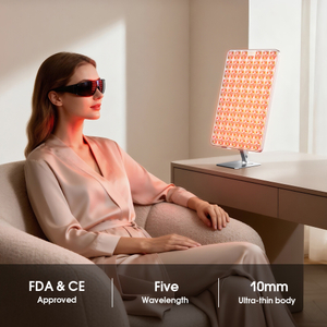 لوحة معالجة ضوئية LED احترافية ذات 5 ألوان 10 مم رفيعة للغاية للعيادات والمنتجعات الصحية