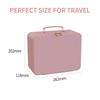 Valise cosm&eacute;tique de voyage PM430 avec miroir de maquillage &eacute;clair&eacute;