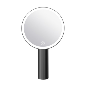 Espejo de belleza LED de una cara con columna romana DM430