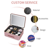 Valise cosm&eacute;tique de voyage PM430 avec miroir de maquillage &eacute;clair&eacute;